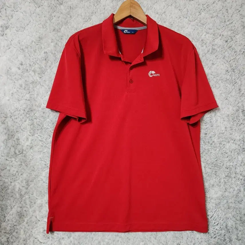 [BUNJANG] Nepa Men's Short Sleeve Polo T-Shirt Size 110 / 300B [110] 네파 남성 반팔 카라티