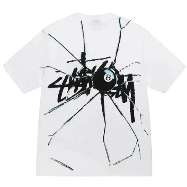 [BUNJANG] Stussy Shattered Logo T-Shirt White XL / 스투시 쉐터드 티셔츠 화이트 XL