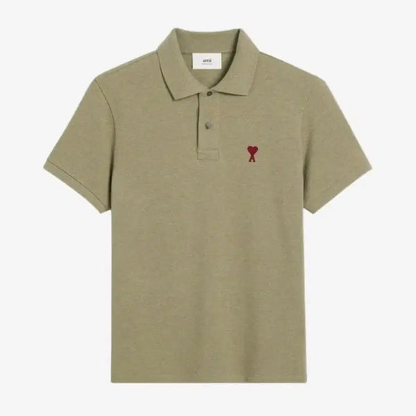 [BUNJANG] Ami Small Logo Polo Shirt / (새상품) 아미 스몰 로고 카라티
