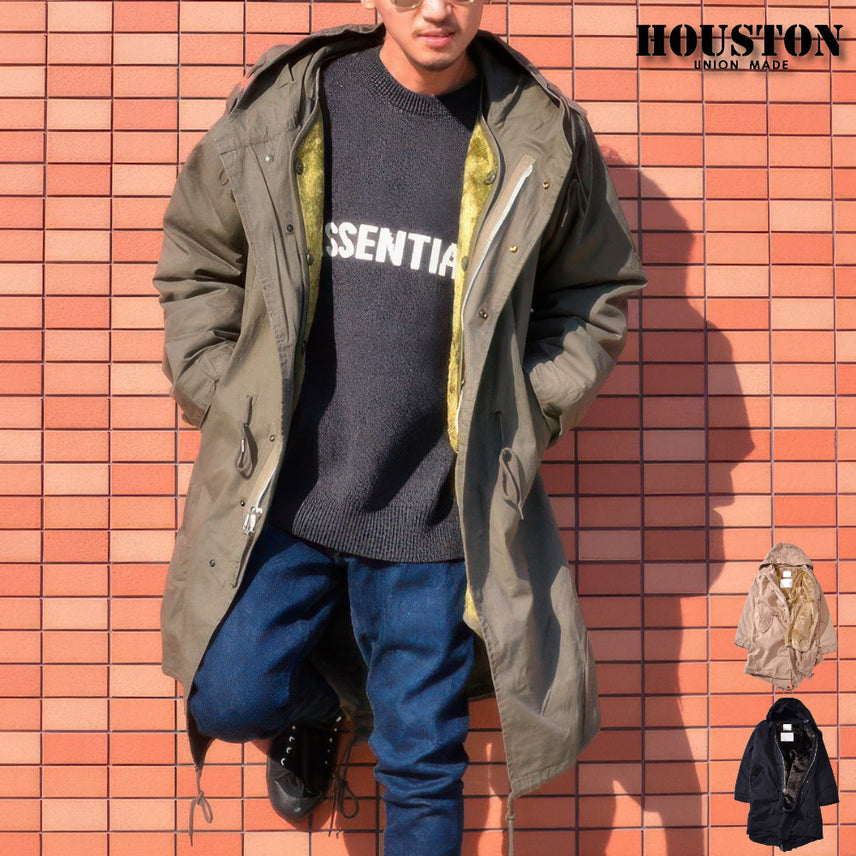 [BUNJANG] HOUSTON M-51 Fishtail Parka with Liner / 휴스턴 M-51 모즈 코트 야상 라이너 포함