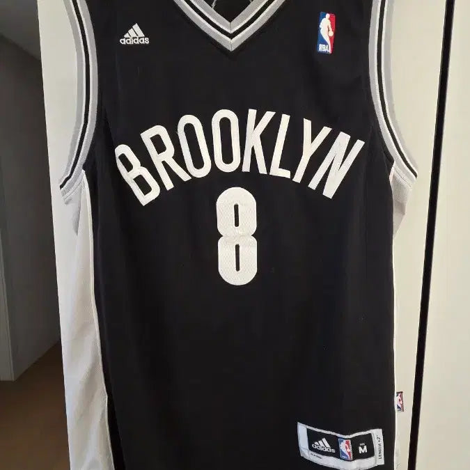 [BUNJANG] Adidas Brooklyn Nets NBA Swingman Jersey #8 Deron Williams - Size M / 아디다스 NBA 브루클린 스윙맨유니폼 M