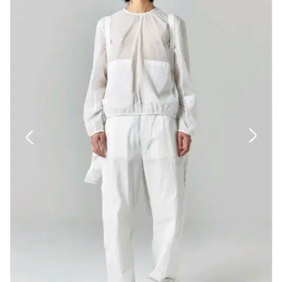 [BUNJANG] EE Numare Nylon Banded Shirt S / EE 누마레 나일론 밴디드 셔츠 S