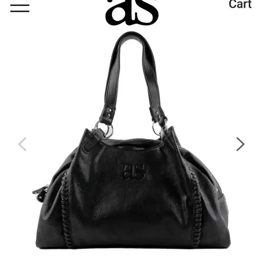 [BUNJANG] AzON Bonita Big Bag Black / 애즈온 보니타 빅백 블랙