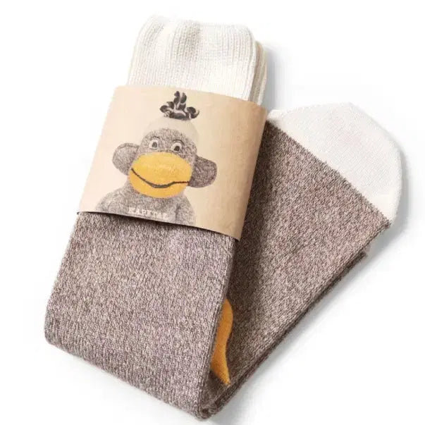 [BUNJANG] Kapital 96pcs Monkey DIY Socks Brown / 캐피탈 96 피스 몽키 DIY 삭스 브라운 새상품