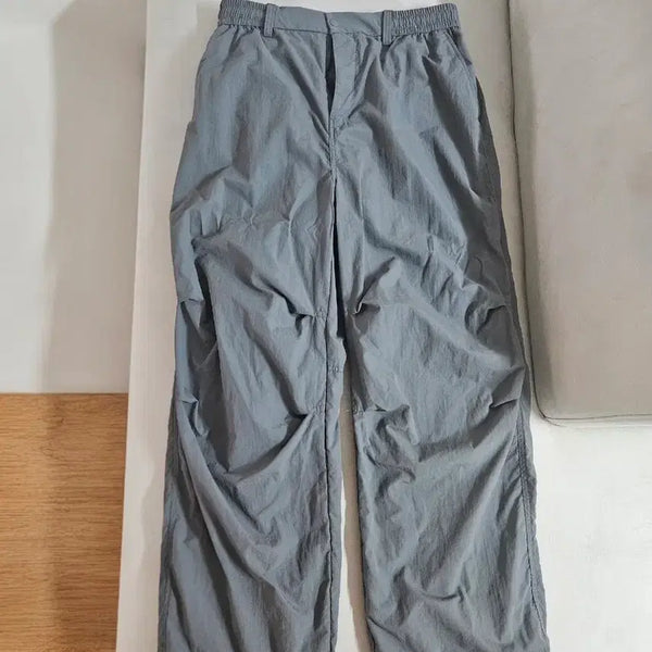 [BUNJANG] SPAO Wide Nylon Parachute Pants / 스파오 와이드 나일론 파라슈트 팬츠