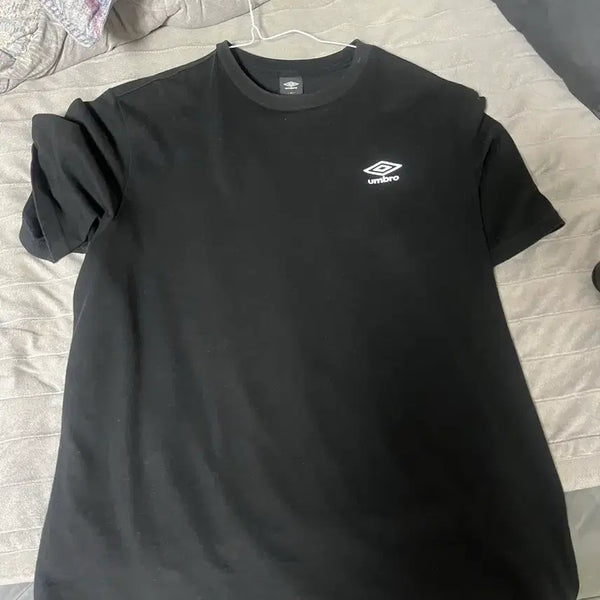 [BUNJANG] Umbro Basic Short-Sleeve T-Shirt Black Size 105 / 엄브로 반팔티블랙105