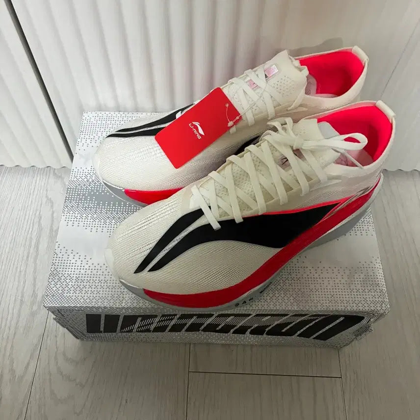 [BUNJANG] Li-Ning Feidian 6 Elite Marathon Running Shoes Champagne White / (275)[새상품]리닝 페이디안 6 엘리트 샴페인 화이트