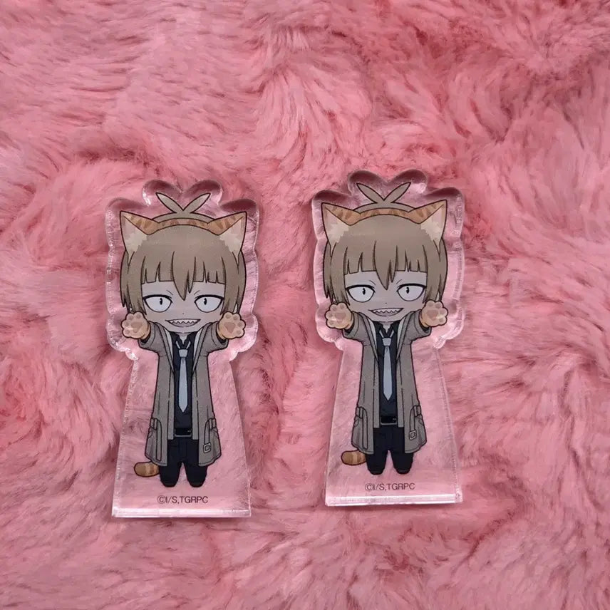 [BUNJANG] Tokyo Ghoul Shirazu Ginshi Acrylic Standee (2 pcs) / 2개 / 도쿄구울 노비네코 시라즈 긴시 아크릴 코롯토 코롯타 양도 판매