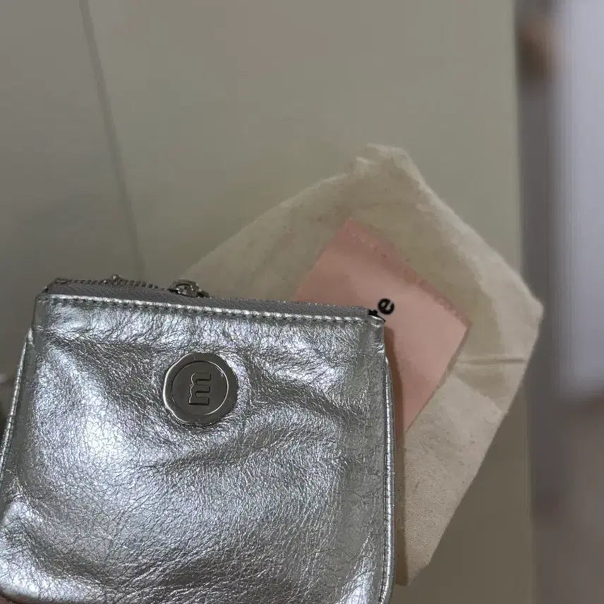 [BUNJANG] minitmute Brett Micro Bag Silver / 미닛뮤트 브렛 마이크로백 실버