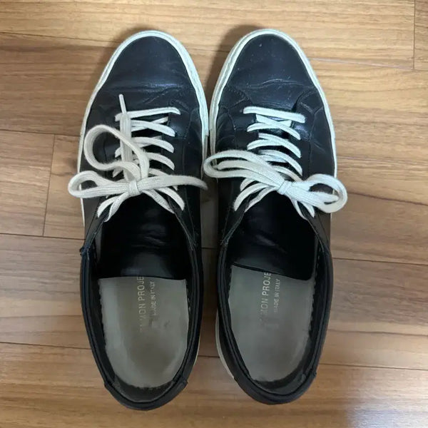 [BUNJANG] Common Projects Sneakers Black/White Size 41 / 커먼프로젝트 스니커즈 검흰 41사이즈