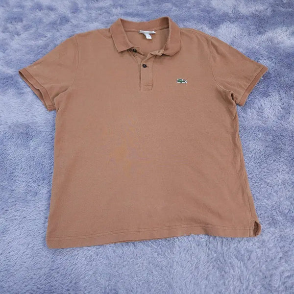 [BUNJANG] Lacoste Short Sleeve Polo T-Shirt L / L 라코스테 반팔 카라티 | 0601A05