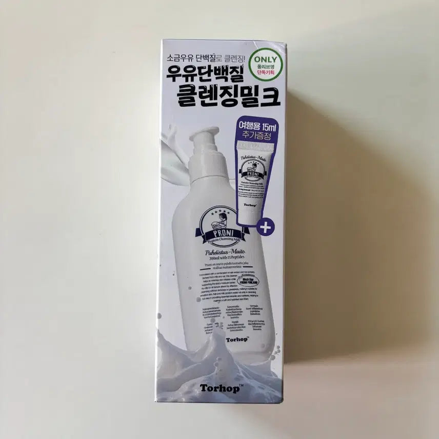 [BUNJANG] Torhop Proni Salt Milk Protein Cleansing Milk 200ml / 토르홉 프로니 소금우유 단백질 클렌징밀크