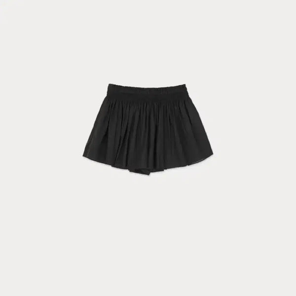 [BUNJANG] ONT Print Skirt Pants Long Black / 온트 프림 스커트 팬츠 블랙 롱