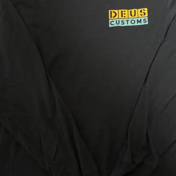 [BUNJANG] Deus Ex Machina Long Sleeve Black L / 데우스 마키나 롱슬리브 블랙 L