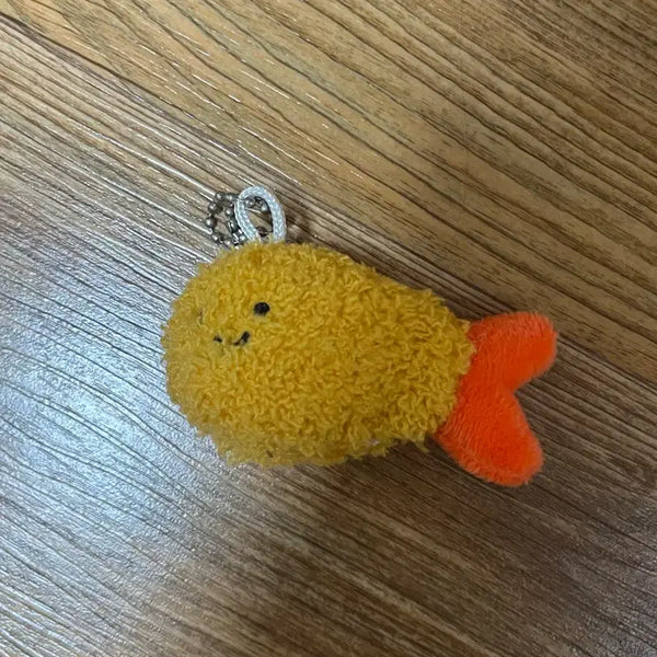 [BUNJANG] Shrimp Tempura Mini Doll Keychain / 새우튀김 미니 인형 키링