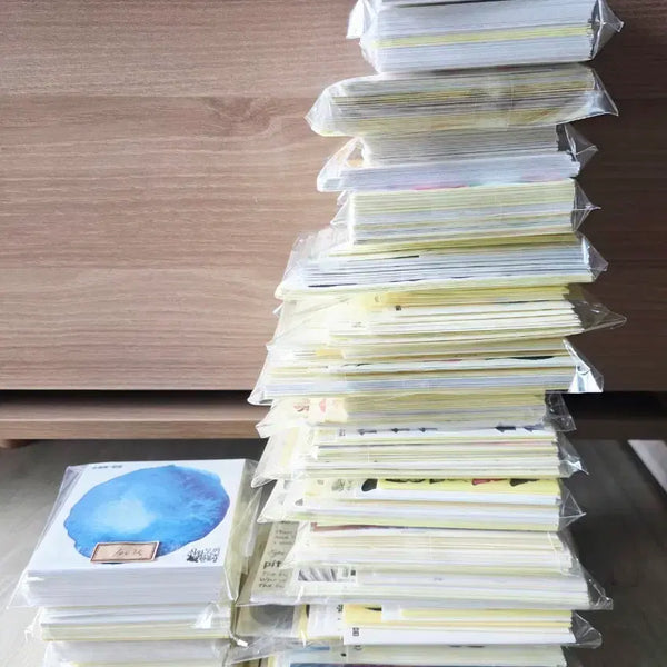 [BUNJANG] 2,200 pcs Background Stickers Assortment / 배경 인스 인믹 2,200장 판매