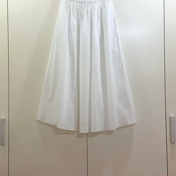 [BUNJANG] Depound Cotton Skirt / 드파운드 면 스커트
