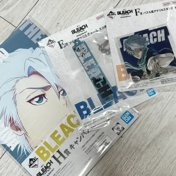 [BUNJANG] Bleach Ichibansho Toshiro Hitsugaya Acrylic Stand & Board Set / 블리치 쿠지 제일복권 토시로 아크릴 ,보드  하위상 세트
