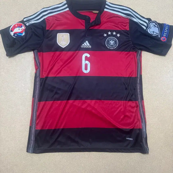 [BUNJANG] Germany National Team Sami Khedira 2016 Away Adizero Football Jersey (L) / 유로 사미 케디라 국가대표 어웨이 희귀 유니폼(L)