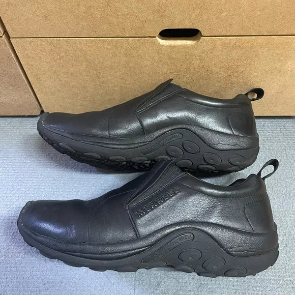 [BUNJANG] Merrell Jungle Moc Leather All Black EU41 / 머렐 정글목 레더 올 블랙 EU41
