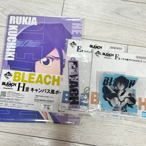 [BUNJANG] Bleach Kuchiki Rukia Acrylic Stand & Shikishi Set / 블리치 쿠지 루키아 아크릴 ,보드 하위상 세트