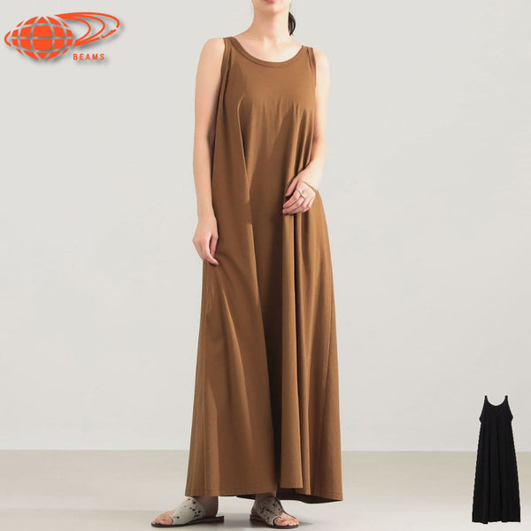 [BUNJANG] Demi-Luxe BEAMS AK+1 Two-Way Flare Sleeveless Dress / 빔즈 데미 럭스 AK+1 투웨이 플레어 민소매 원피스