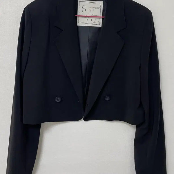 [BUNJANG] Pale Jade Cropped Jacket Black / 페일제이드 크롭 자켓 블랙