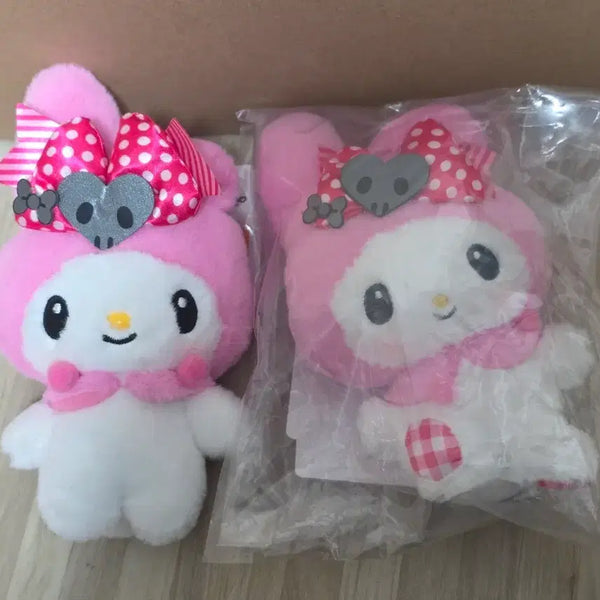 [BUNJANG] Sanrio 50th Anniversary Pink Black Party My Melody Keychain Pouch / 산리오 50주년 핑크블랙파티 마이멜로디 키홀더 키링, 파우치키링