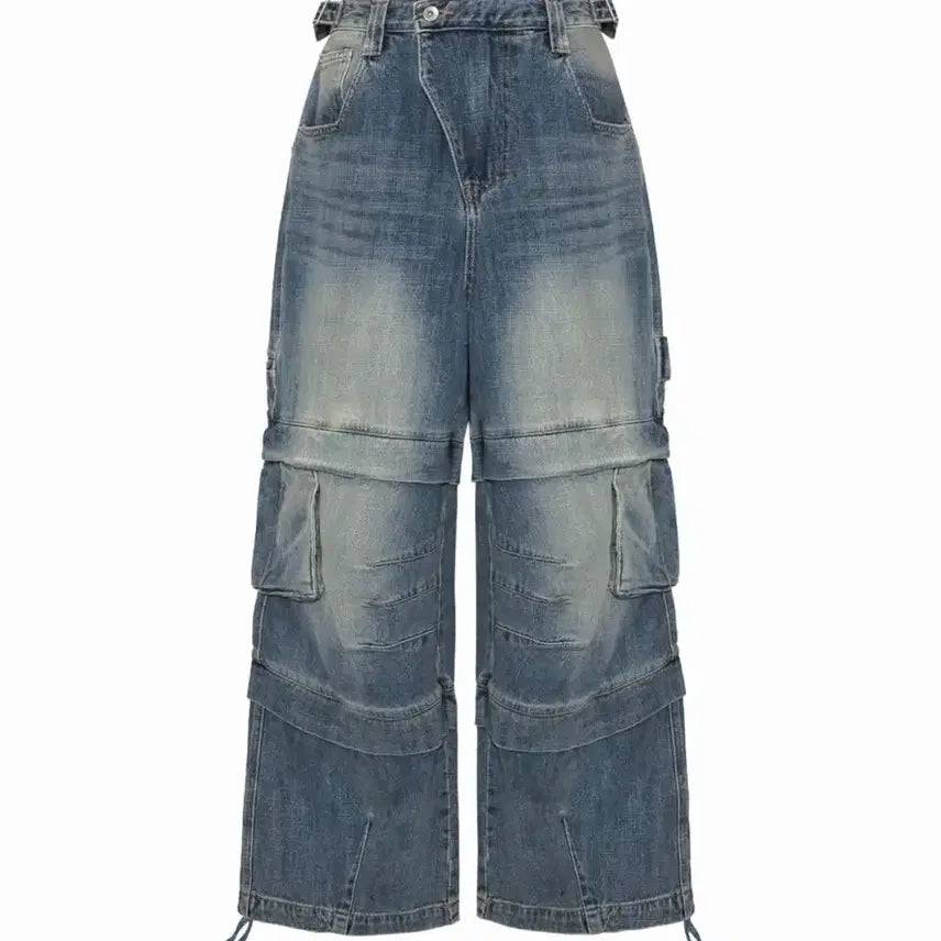 [BUNJANG] KAMIEN Titan Baggy Denim Pants Blue / [1,미개봉]카미엔 타이탄 배기 데님 팬츠 블루