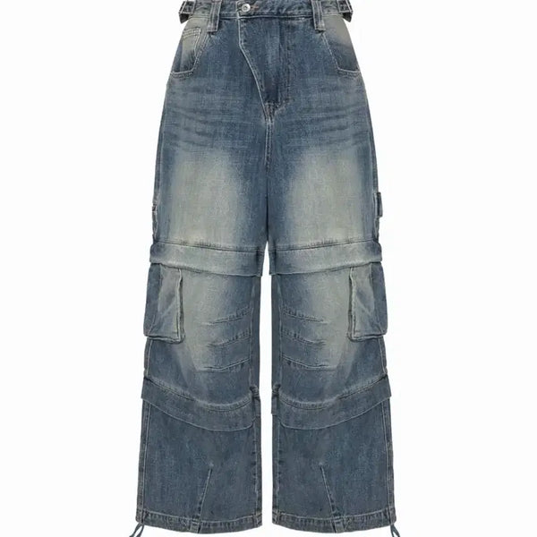 [BUNJANG] KAMIEN Titan Baggy Denim Pants Blue / [1,미개봉]카미엔 타이탄 배기 데님 팬츠 블루