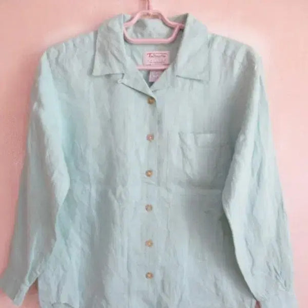 [BUNJANG] Mint 100% Linen Shirt / 민트 " 린넨 100 " 셔츠