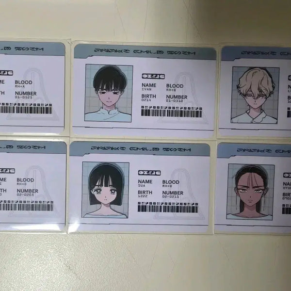 [BUNJANG] AESTHE ID Card Bundle Set / 가격내림!!) 에이스테 ID 아이디 카드 틸 이반 미지 수아 루카 현아