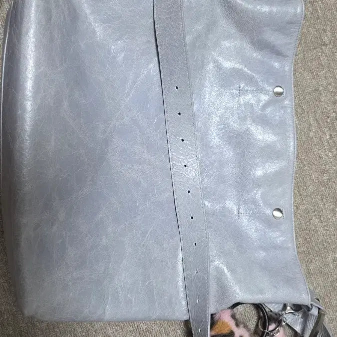 [BUNJANG] Minuit Mint Remove Large Bag Light Gray / 미닛뮤트 리무드 라지