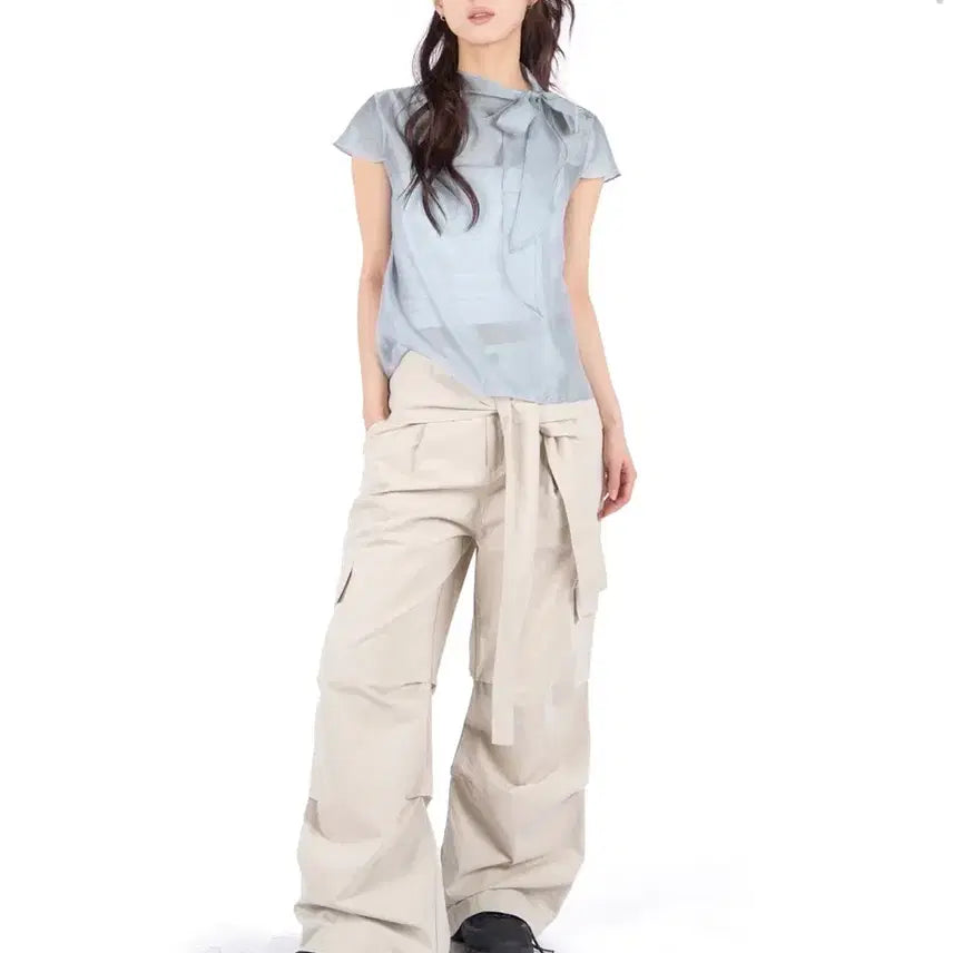 [BUNJANG] Litkim Wrap Cargo Pants / 릿킴 카고바지 wrap cargo pants