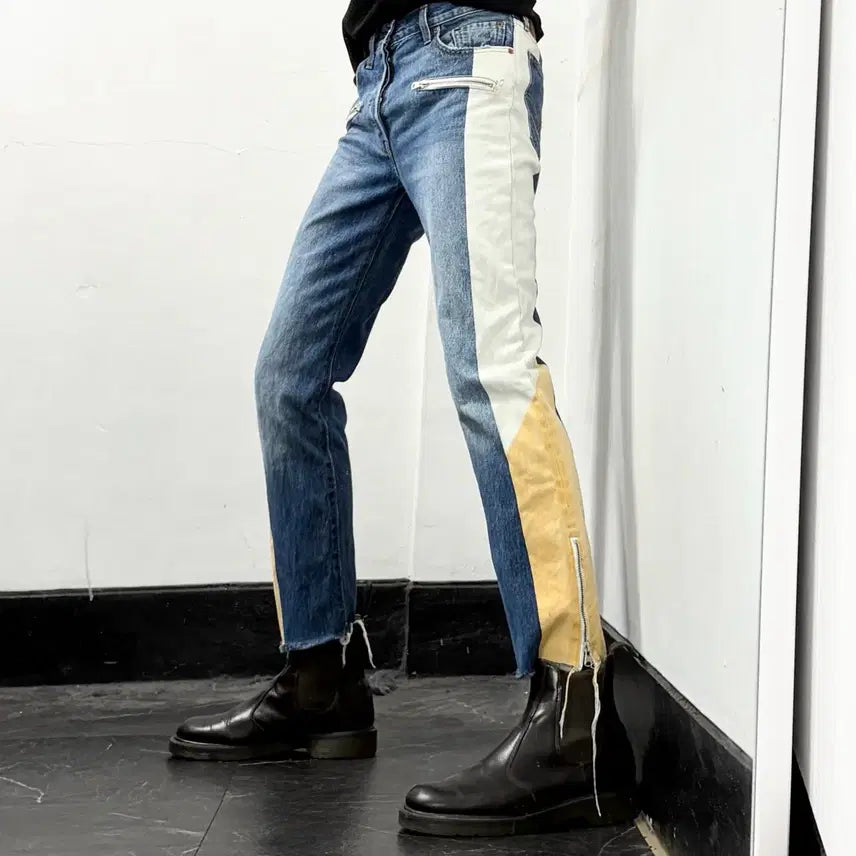 [BUNJANG] Levi's 501 Premium Biker Denim Pants / 리바이스 501 프리미엄 바이커 데님 팬츠