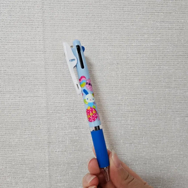 [BUNJANG] Sanrio Jetstream 3-Color Ballpoint Pen 0.5mm / 산리오 제트스트림 3색 볼펜 0.5 우사하나 블루