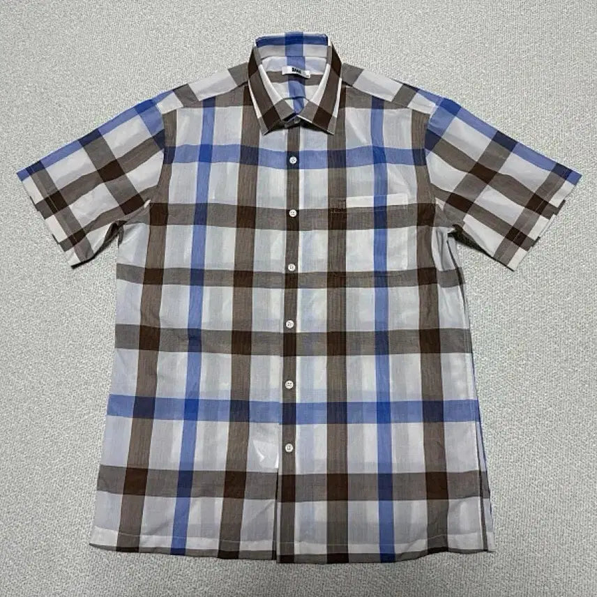 [BUNJANG] Daks Men's Short Sleeve Shirt (Size 105) / 닥스 여름용 반팔 셔츠 남방 남성용 105사이즈