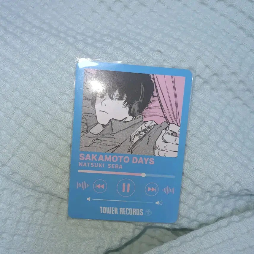 [BUNJANG] Sakamoto Days Sata Natsuki Tower Records Photocard / 사카모토 데이즈 세바 나츠키 사카데이 포토카드 타워레코드 포카 파샤