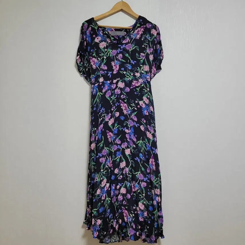 [BUNJANG] BABA Long Floral Pattern Dress / 바바 원피스
