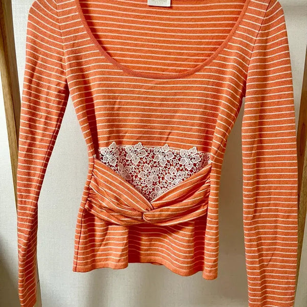 [BUNJANG] Valentino Striped Knit Size 40 / 발렌티노 스트라이프 니트 40 정품