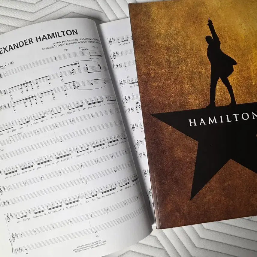 [BUNJANG] Hamilton Musical Score Book & Program Book / 뮤지컬 해밀턴 악보집, 프로그램북 Hamilton