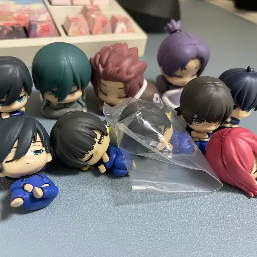 [BUNJANG] Blue Lock Nemurasetai, Machibouke, Onemutan Gacha Figures / [내일후삭제/최저가] 블루록 네무라세타이 마치보우케 오네무탄 가챠