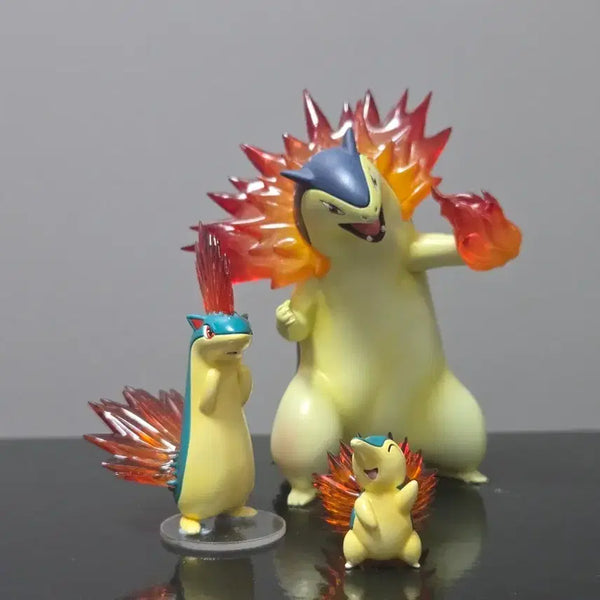 [BUNJANG] T1 Studio Magmar & Charmeleon Evolution Set / 블레이범 진화트리. 포켓몬 스케일월드