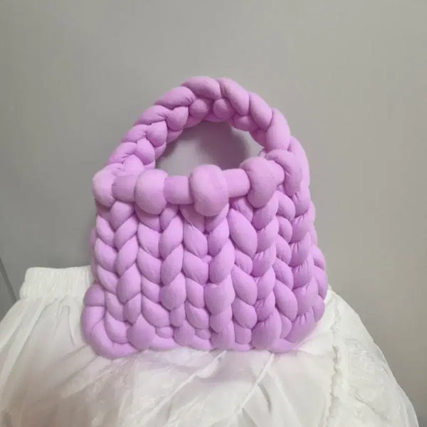 [BUNJANG] Giant Yarn Knit Handmade Bag / 자이언트얀 뜨개 핸드백