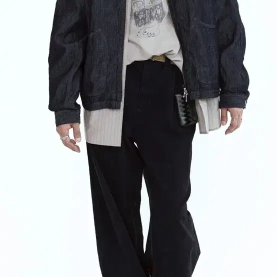 [BUNJANG] Polilu Indigo Swing Top / (2) 폴리테루 인디고 스윙탑