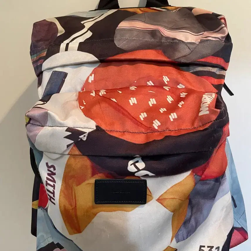 [BUNJANG] Paul Smith Original 531 Cycling Collage Backpack / 폴스미스 정품 백팩 (희귀 531 사이클링 콜라주)