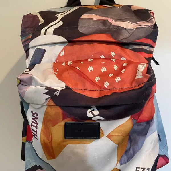 [BUNJANG] Paul Smith Original 531 Cycling Collage Backpack / 폴스미스 정품 백팩 (희귀 531 사이클링 콜라주)