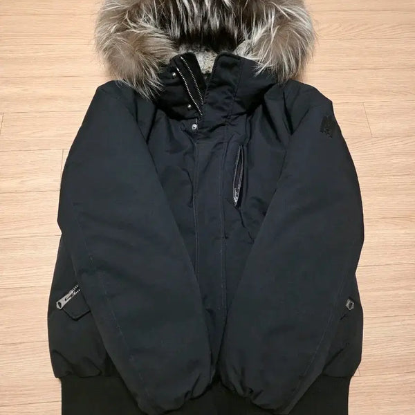 [BUNJANG] Mackage Dixon Silver Fox Fur Coat / 맥케이지 딕슨 실버퍼 40