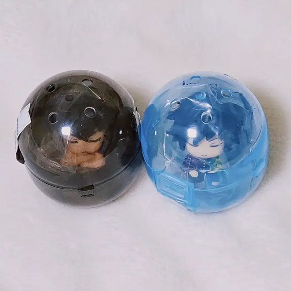 [BUNJANG] Demon Slayer Shoulder Hugger Gacha Figures - Inosuke & Giyu / 귀멸의 칼날 어깨쿵 이노스케, 기유 가챠 피규어