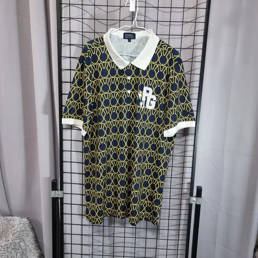 [BUNJANG] PGA Tour Men's Performance Golf Polo T-Shirt Size 7 / 파리게이츠 골프 카라 반팔 남성 기능성 골프 폴로티 반팔티 7 사이즈